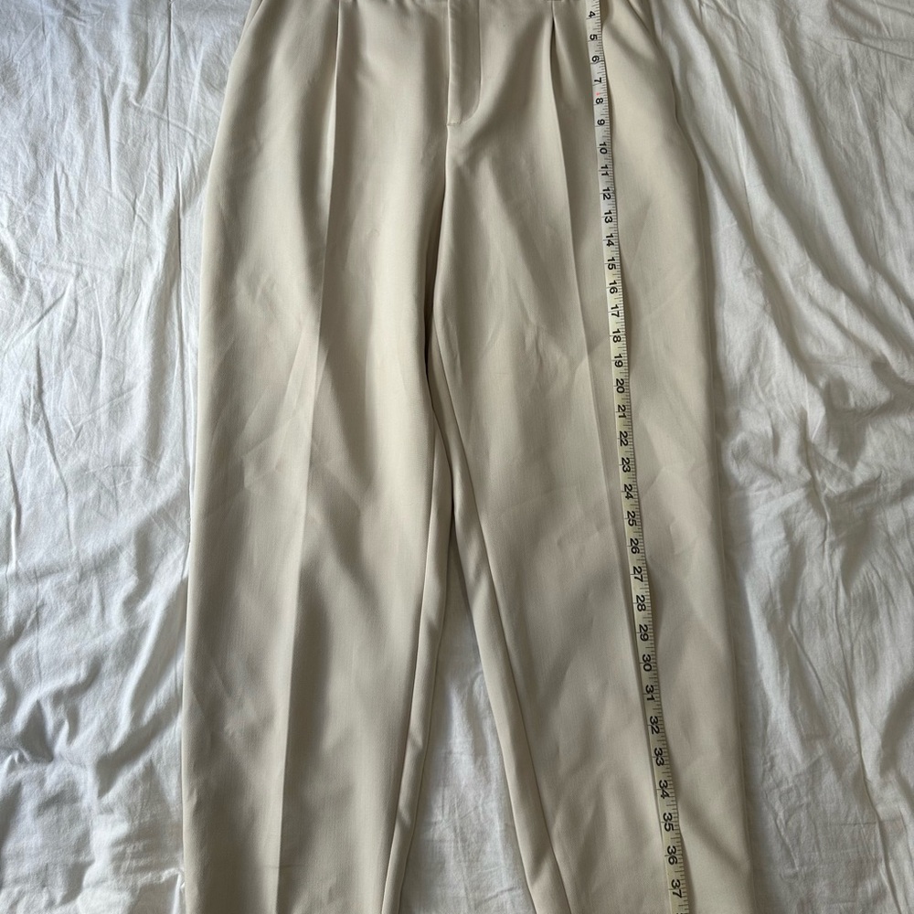 Zara Women’s  Beige Dress Pants - Picture 6 of 10